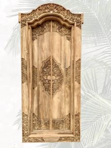 Traditionelle Balitür Ayu unbehandelt Variante1